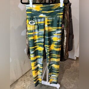 Vibrant Green and Yellow Women's Leggings